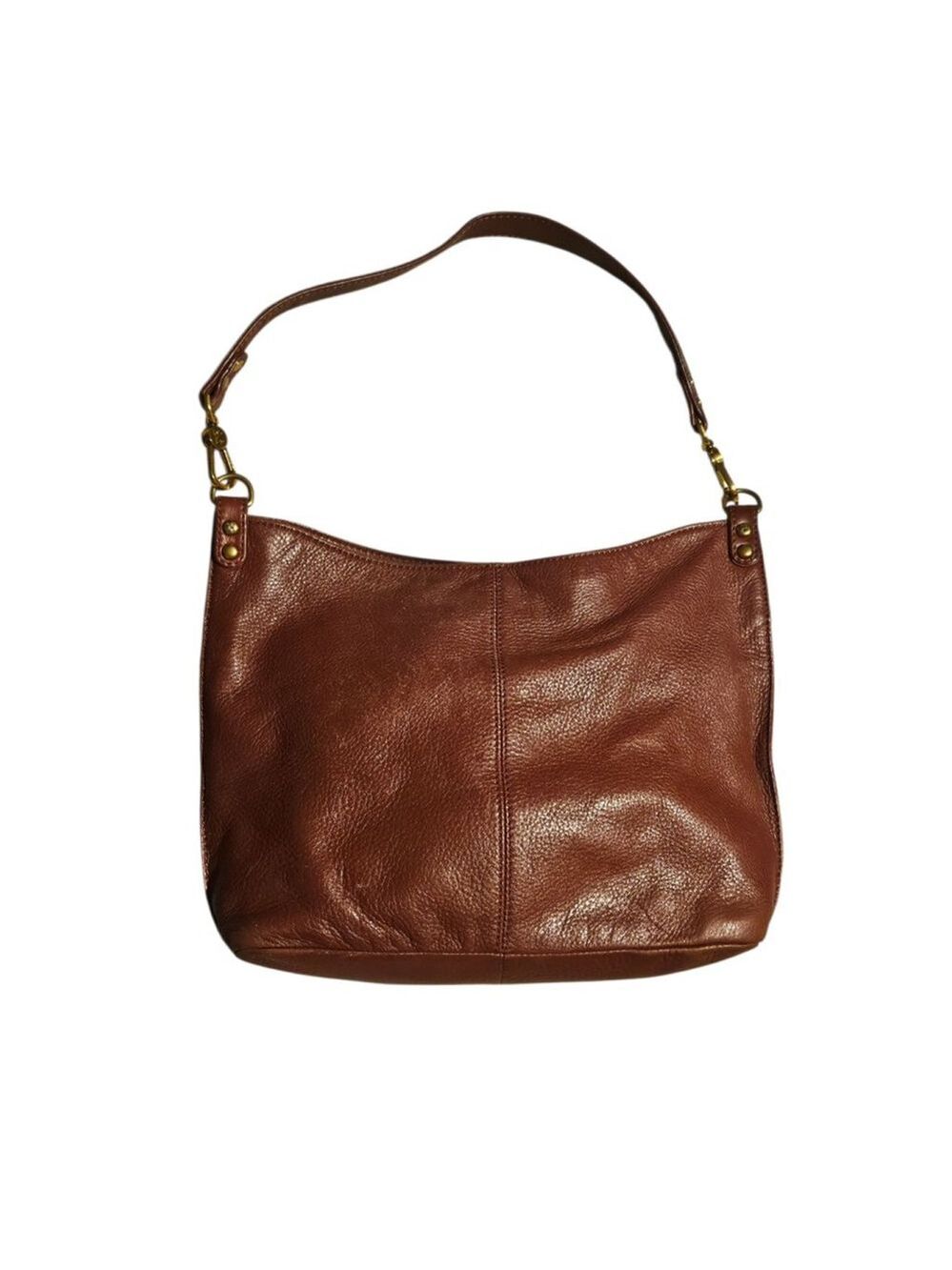Hobo Brown Leather Shoulder Bag One Size - Picture 15 of 16